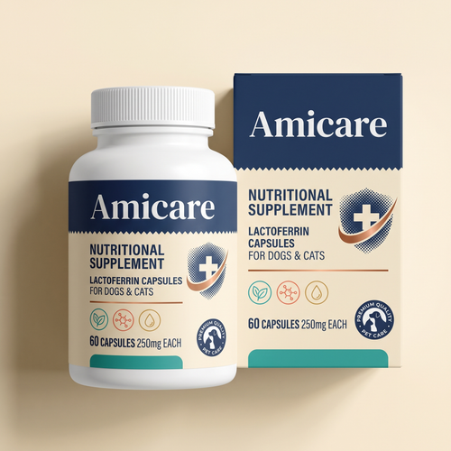 Amicare Immune Defense bottle and carton