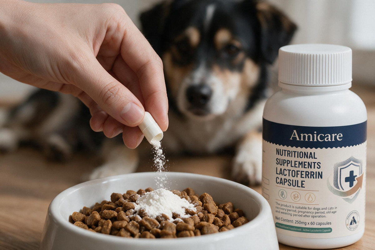 Twist the capsule open over dinner if hand-feeding is a losing battle at your house.